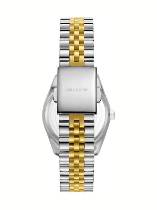 Lee Cooper Women's Watch with Gold Metal Bracelet