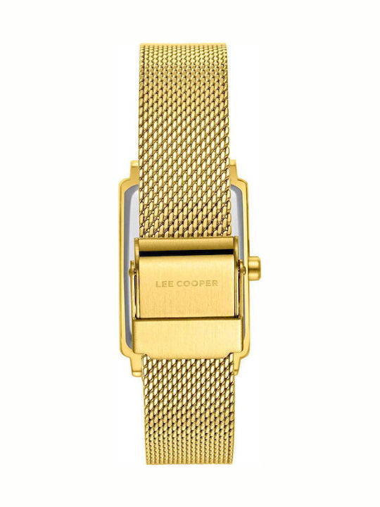 Lee Cooper Women's Watch with Gold Metal Bracelet