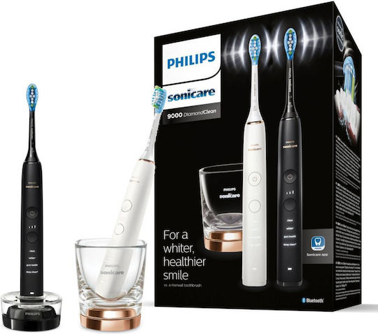 Philips Sonicare DiamondClean 9000 Electric Toothbrush with Timer and Pressure Sensor