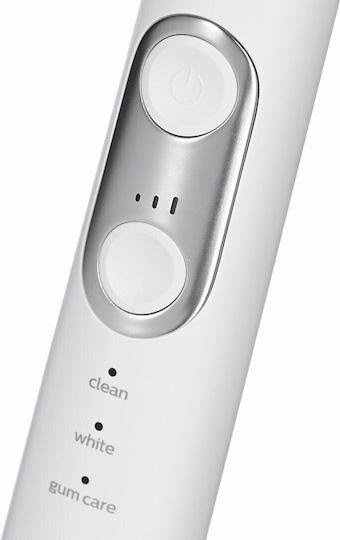 Philips Sonicare DiamondClean 9000 Electric Toothbrush with Timer, Pressure Sensor, and Travel Case White