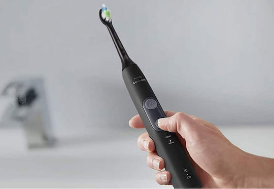 Philips Sonicare ProtectiveClean 4500 Periuță de dinți electrică cu Senzor de Presiune Ροζ/Μαύρο