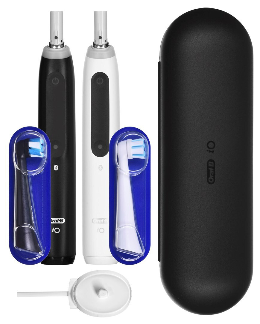 Oral-B iO Series 5 Ηλεκτρική Οδοντόβουρτσα με Αισθητήρα Πίεσης και Θήκη Ταξιδίου