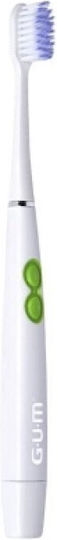 GUM Activital Sonic Soft 4100 Periuță de dinți electrică Cu baterii Neagră