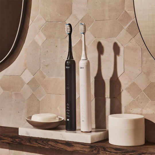 Silk'n Electric Toothbrush with Travel Case Black