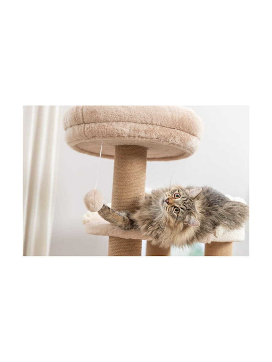 Filippo Boho Cat Scratching Post 114 Cm Beige Filippo Boho Cat Scratching Post 114 Cm Beige