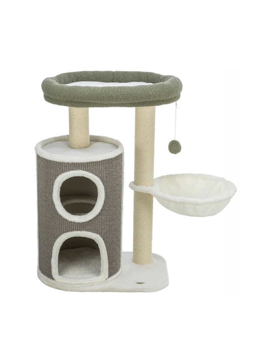 Dante Trixie Cat Scratching Post 86 Cm White Green Gray