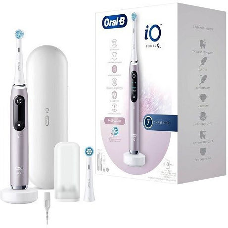 Oral-B iO Series 9 Електрическа Четка за Зъби Rose Quartz