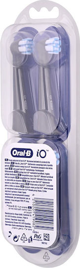 Oral-B iO Gentle Care Replacement Heads for Black 4pcs