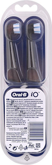Oral-B iO Gentle Care Replacement Heads for Black 4pcs