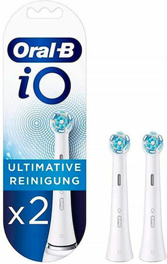 Oral-B iO Ultimate Clean Electric Toothbrush Replacement Heads 2pcs