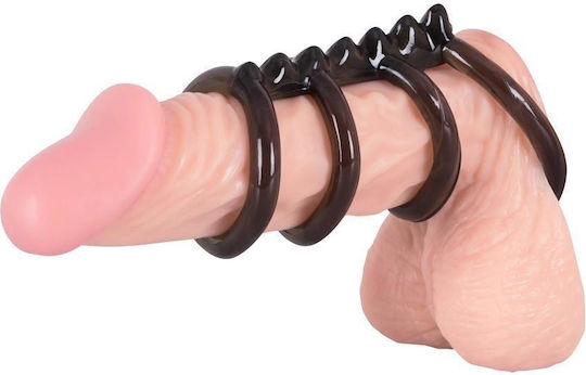 You2Toys Kitty Cockring Quartet Black