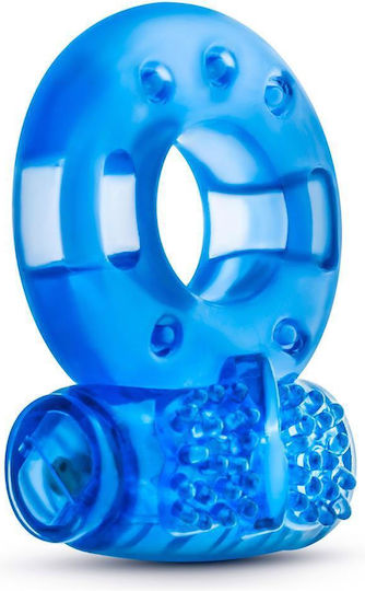 Blush Stay Hard Vibrating Cock Rings 2-Pack Σετ Δονούμενα Δαχτυλίδια Πέους Μπλε 2τμχ BL-30402