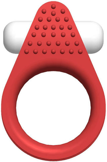 Dream Toys Lit Up Silicone Stimu Ring 1 Ring Schwanz Silikon Rot