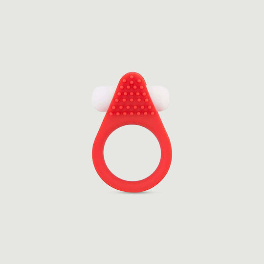 Dream Toys Lit Up Silicone Stimu Ring 1 Ring Schwanz Silikon Rot