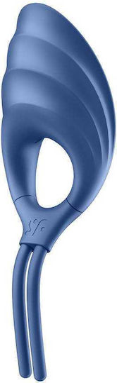 Satisfyer Swordsman Vibrating Cock Ring Cock Silicon Blue