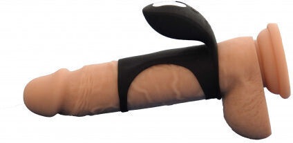 Pretty Love Vibration Penis Sleeve II Black