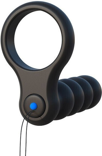 Pipedream Fantasy C-Ringz Remote Control Double Penetrator Δαχτυλίδι Πέους Μαύρο PD5926-23