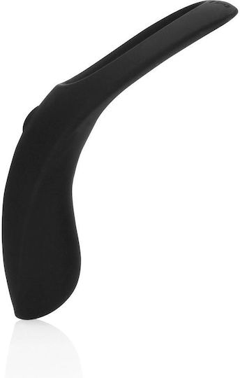 Shots Vibrating Cock Ring Cock Silicon Negru