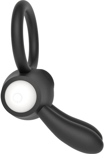 Lovetoy My First Power Clit Cockring Rabbit Vibration Ring Schwanz Black LV1422