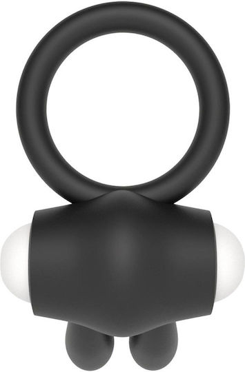 Lovetoy My First Power Clit Cockring Rabbit Vibration Ring Schwanz Black LV1422