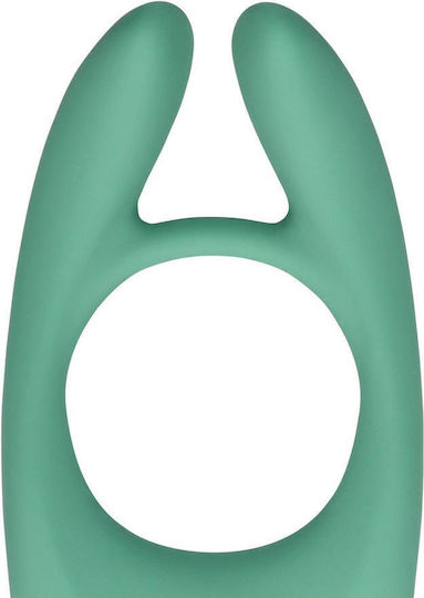 LoveLine Soft Δονούμενο Δαχτυλίδι Πέους Σιλικόνης Πράσινο