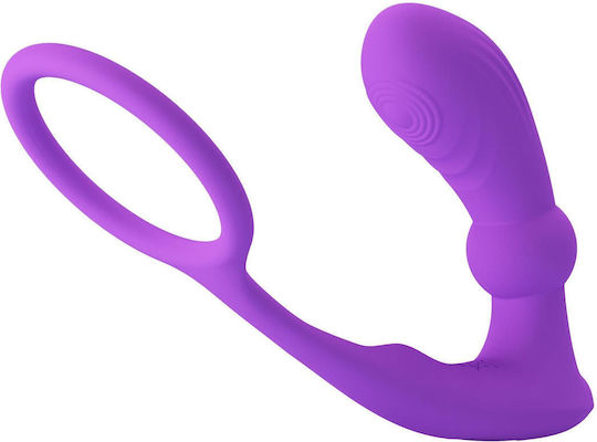 Pretty Love Warren Violet Anal Ring & Vibrator