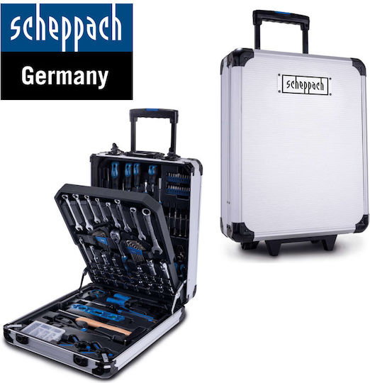Scheppach Βαλίτσα με 187 Εργαλεία