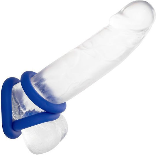 Calexotics Admiral Cock Ring Set Blue