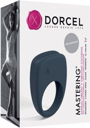 Dorcel Mastering Vibrating Penis Ring Δονούμενο Δαχτυλίδι Πέους Σιλικόνης Πράσινο 6071618