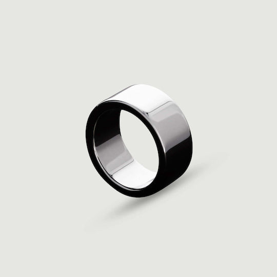 Triune Heavy Gauge C-Ring Silver