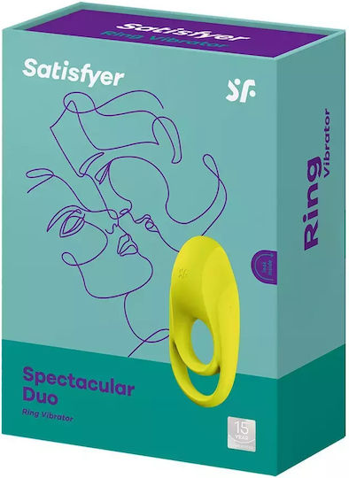 Satisfyer Spectacular Duo Cock Ring Schwanz Yellow