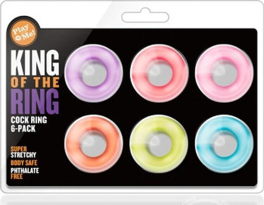 Blush Play With Me King of the Ring 6pcs