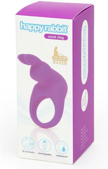 Happy Rabbit Cock Ring Purple