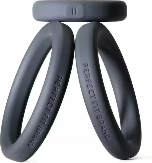 Perfect Fit Brand Play Zone 9 Xact Fit Rings Black 9pcs