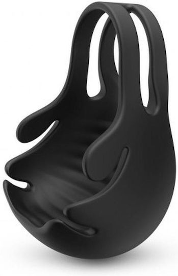 Dorcel Fun Bag Testicle Vibrator Vibrant Inel Testicul Black 6072479