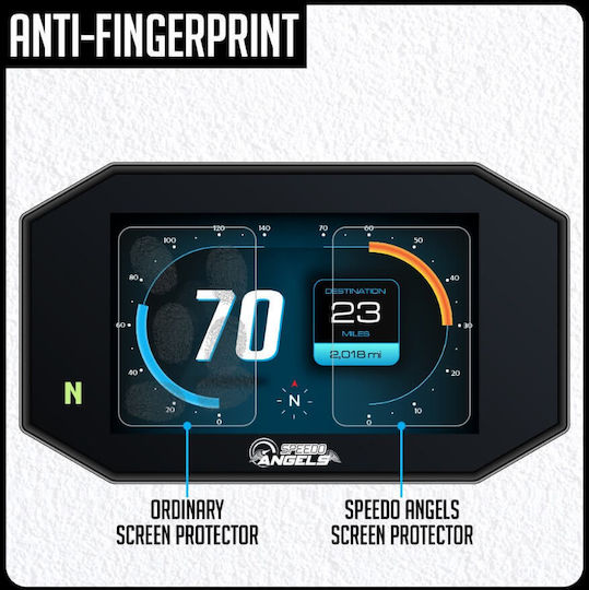 Speedo Angels Motorcycle Instrument Protector CFMoto 800MT Sport/Touring Transparent