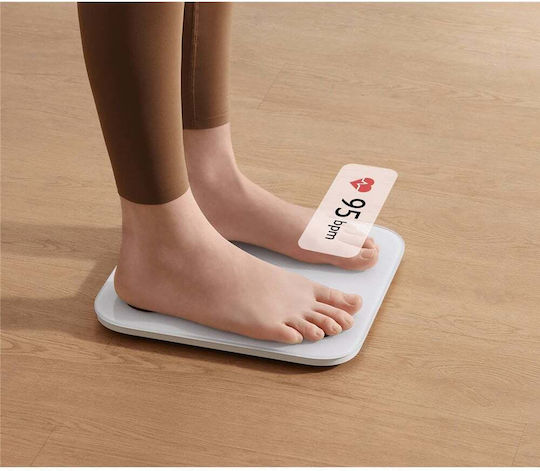 Xiaomi Body Composition S400 Smart Ζυγαριά 150kg με Λιπομετρητή & Bluetooth Λευκή