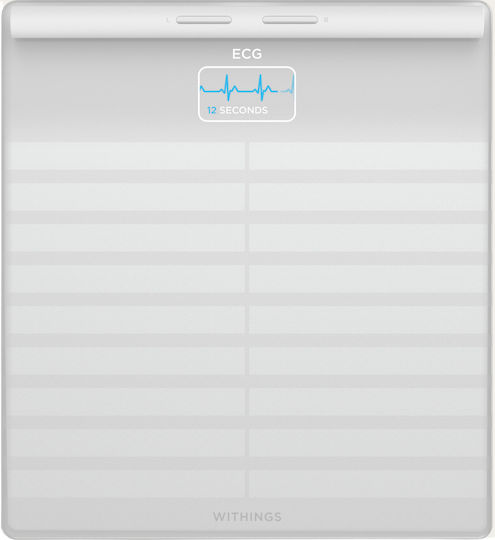 Withings Body Digital Bathroom Scale with Body Fat Counter White