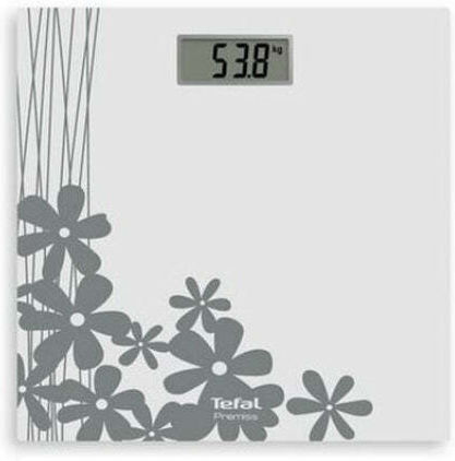 Tefal Premiss Ψηφιακή Ζυγαριά 150kg Λευκή Flowers