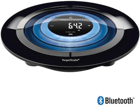 Medisana TargetScale 3 Body Analysis Scale Smart Ζυγαριά 180kg με Bluetooth Μαύρη