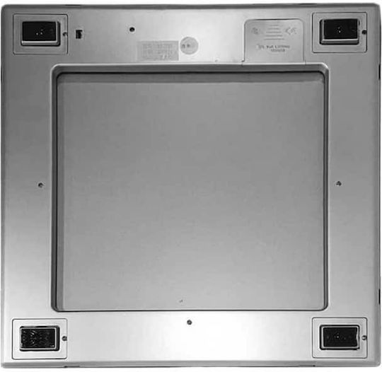 EKS Digital Badezimmerwaage in Silber Farbe TS1191