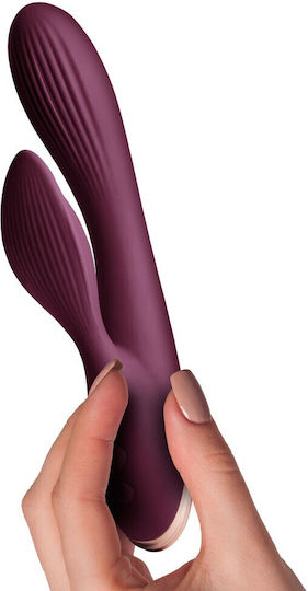 Rocks Off Lyanna Mini Δονητής Rabbit Rabbit Vibrator 4.6cm Purple Gold