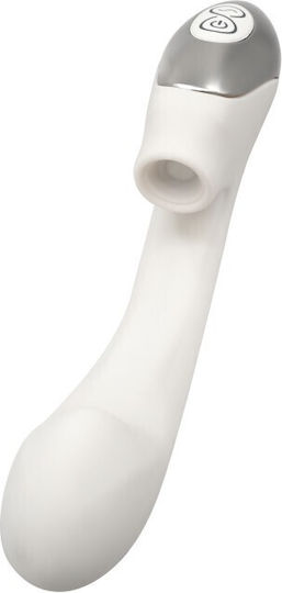 Nanma Titanz 8" Вибратор G-Spot Бял
