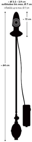 Fanny Hill's Butt Plug Black