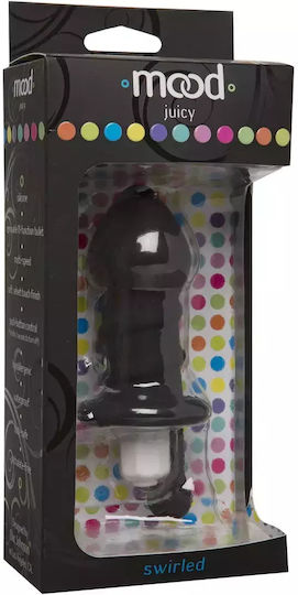 Doc Johnson Mood Juicy Swirled Anal Plug Black