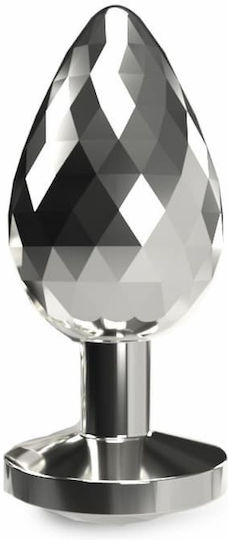 ToyJoy Disco Diamond Anal Plug Large Silver