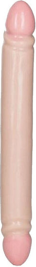 Calexotics Smooth Double Dildo Realistisches Dildo Ivory 30cm