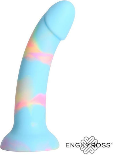 Engily Ross Dildo Mit Saugnapf Hellblau 18cm