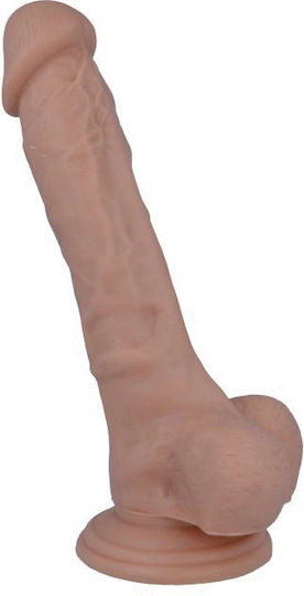 Intense Mr Intense Realistic Cock 28 Ρεαλιστικό Dildo με Όρχεις και Βεντούζα Flesh 22.3cm