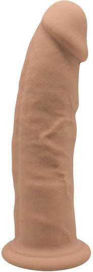 SilexD Dual Density Model 2 Realistisches Dildo Mit Saugnapf Caramel 19cm